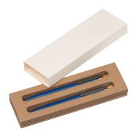 Writing set with pen and mechanical pencil made fr