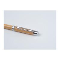 Bamboo pen with twist in bamboo case
