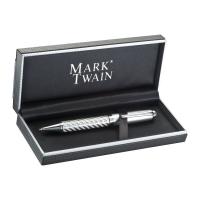 Mark Twain ball pen in carbon design