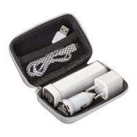 Travel set - Powerbank, EU Plug, USB Charger
