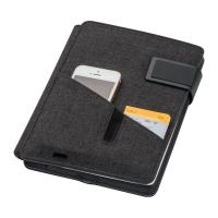 Notebook with powerbank