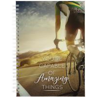 Desk-Mate® A5 hard cover undated diary