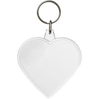 Combo heart-shaped keychain
