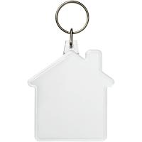 Combo house-shaped keychain