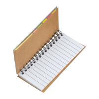 Sticky note set with spiral pad