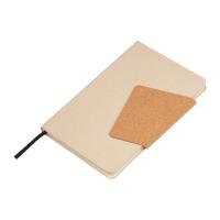 Notebook with a cover made from recycled milk cart