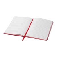 A5 notebook with colored edges