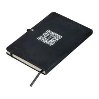 Black A5 notebook