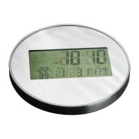 Wall clock with digital display
