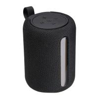 Speaker with LED light, round