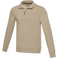 Tin unisex Aware™ recycled quarter zip sweater