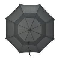 Golf umbrella with windscreen