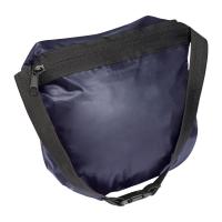 Rain poncho that folds into a belt bag