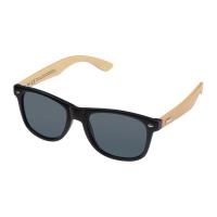 Sunglasses with bamboo temples