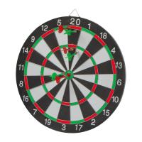 Dartboard with arrows