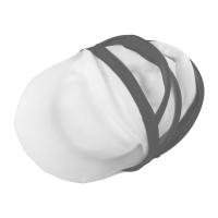 Foldable frisbee with a polyester case