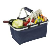 Foldable shopping basket