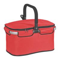 Luxury shopping basket with cooler function