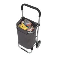 Foldable shopping trolley