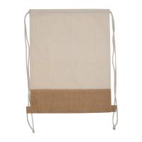 Gymbag with jute bottom