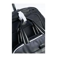 Bag holder for trolleys