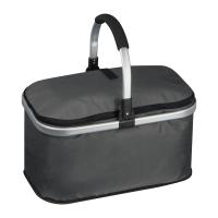 Shopping basket with cooling compartment