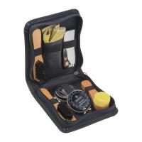 Shoe polishing and cleaning set
