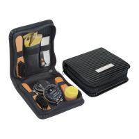 Shoe polishing and cleaning set