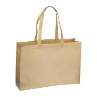 Non woven bag with bottom gusset
