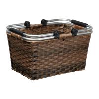 Rattan shopping basket