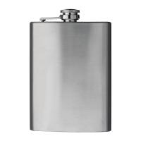 Stainless metal hip flask