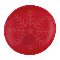 Hand warmer with snow flake