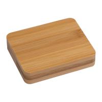 Manicure set in bamboo case