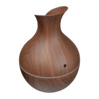 Humidifier with dark wood look