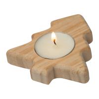 Wooden tea light holder
