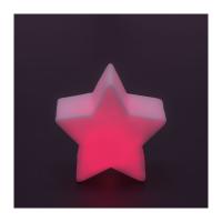 Night light in the shape of a star