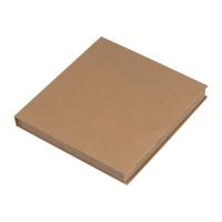 Wooden board with cheese knife