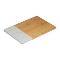 Bamboo and marble cutting board