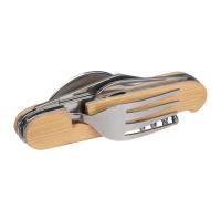 bamboo camping cutlery