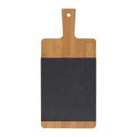 Bamboo board with slate insert