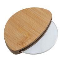 Bamboo pizza cutter