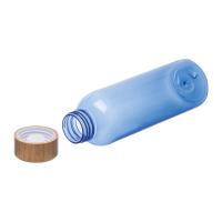 PET drinking bottle with bamboo lid, 500ml
