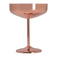 Stainless steel glass with copper, 300ml