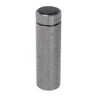 Large stainless steel drinking bottle with rhinest
