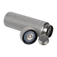 Large stainless steel drinking bottle with rhinest