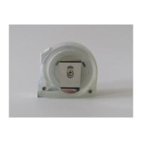 Ice-frosted 2 meter steel measuring tape