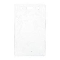 Vertical badge holder