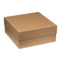 Large cardboard gift box