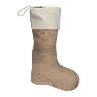Christmas sock jute
