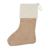 Christmas sock jute